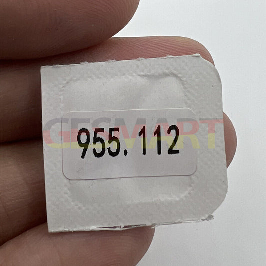 Generic watch winding stem for ETA 956.114 and 955.114 quartz movement, compatible replacement part.