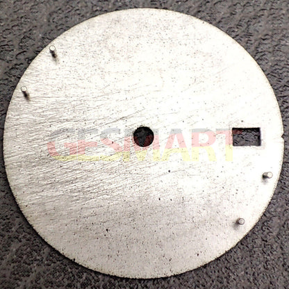 Black gemstone effect watch dial for NH35 movement, stylish upgrade for watch repairs.