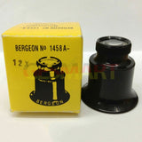 Bergeon 1458A Watchmakers Double Lens Eyeglass 12x / 15x Magnification