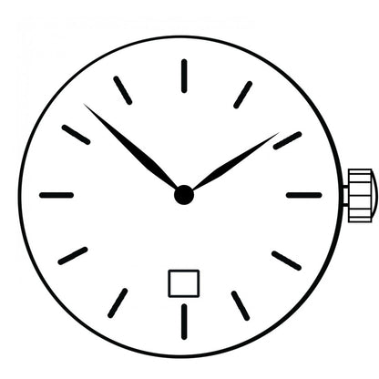 Mouvement à quartz japonais Miyota 9T15, date à 6 heures, fabriqué au Japon