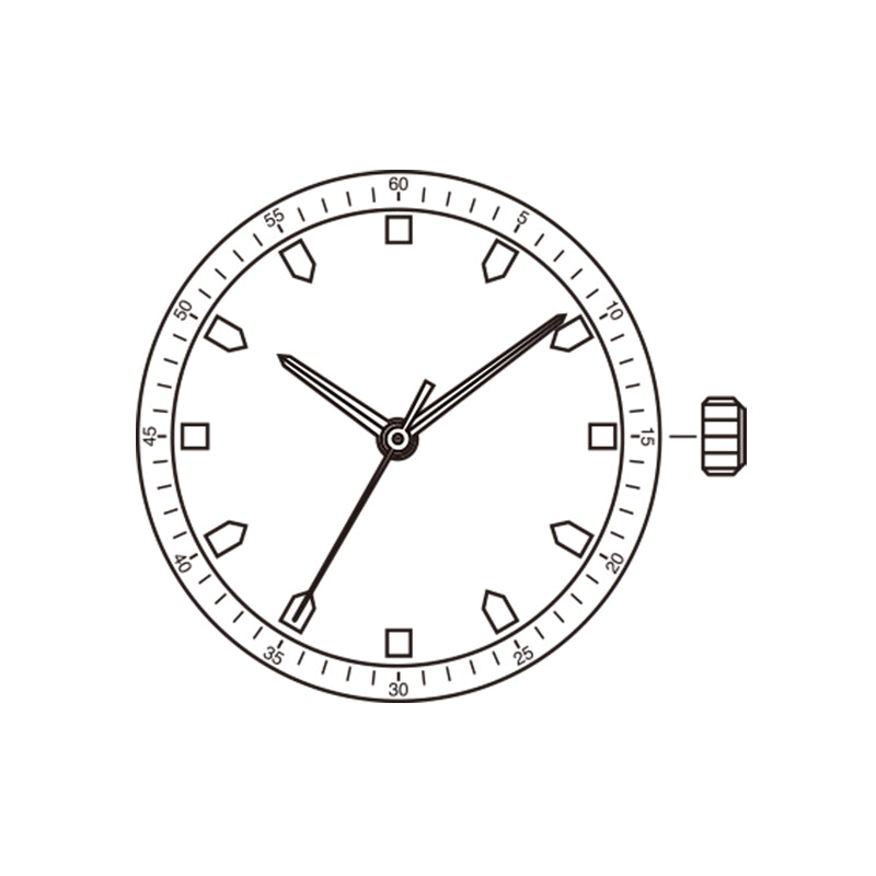 Mouvement à quartz japonais Miyota 9T33, fabriqué au Japon
