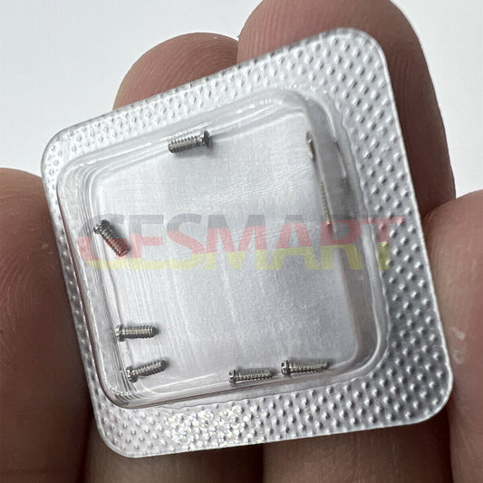 Men 3x1mm slotted watch back cover screws for Cartier watches, durable replacement parts