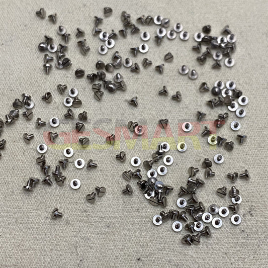 Set of 500pcs/1000pcs watch case clamp screws for Miyota 9015, 9120, 9100 movements, precision fit.