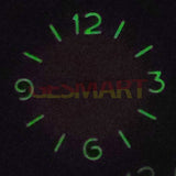 Green Luminous Black Watch Dial for ST3600 ETA6497/6498 Movement Watch Part