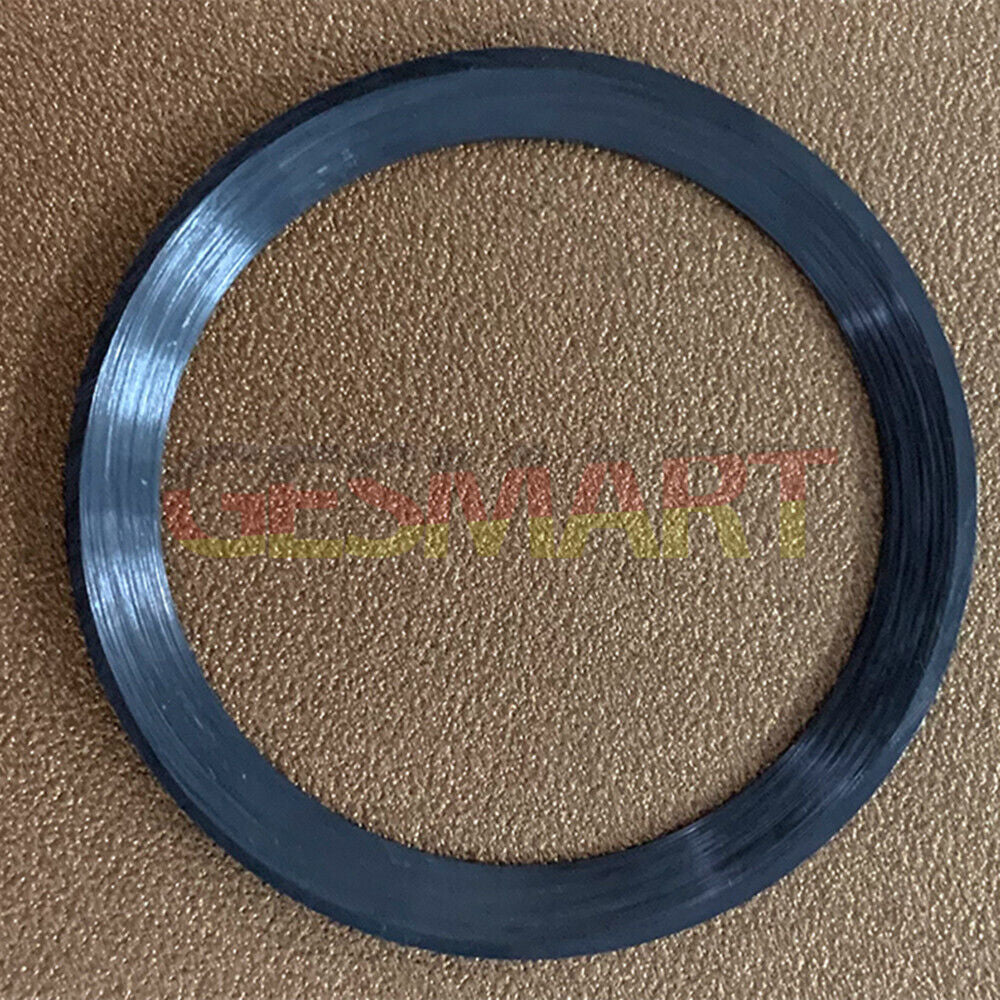 38mm black ceramic bezel insert with Arabic numerals, durable replacement for watch accessories.