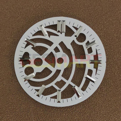 28.50mm Hollow Watch Dial NO Lume Suitable for NH35/NH36/NH70 Movement