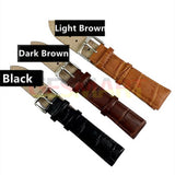 34mm Shanghai Manual Mechanical Watch Golden Nail Brown Dial Square Case 17 Jews