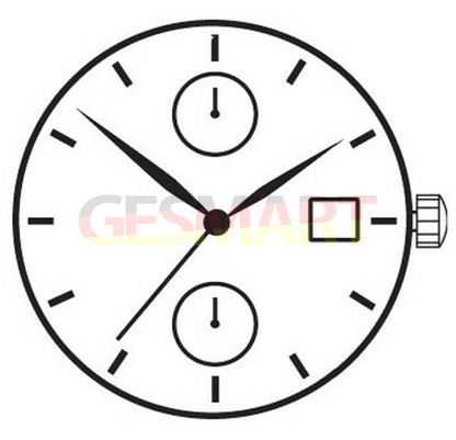 Hattori Epson TMI YM91 YM91A Watch Quartz Movement Japan Made
