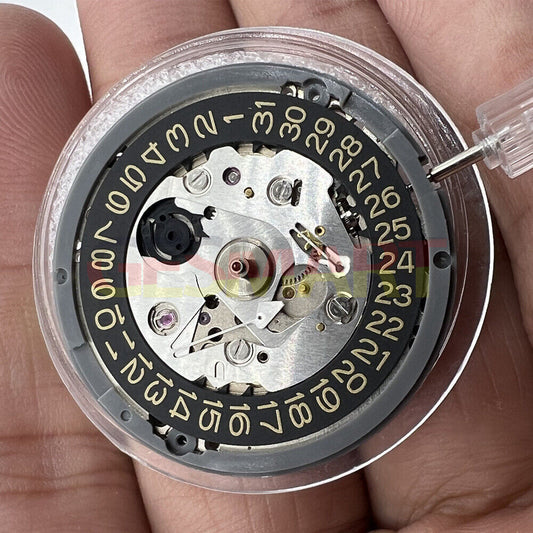 NH35 NH35A Japan Golden Date Automatisches mechanisches Uhrwerk SKX007 Krone bei 3/3,8