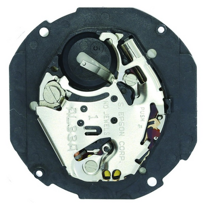 Hattori Epson TMI AL33A quartz watch movements Japan-made, 3-piece set for precise timekeeping and watch repairs