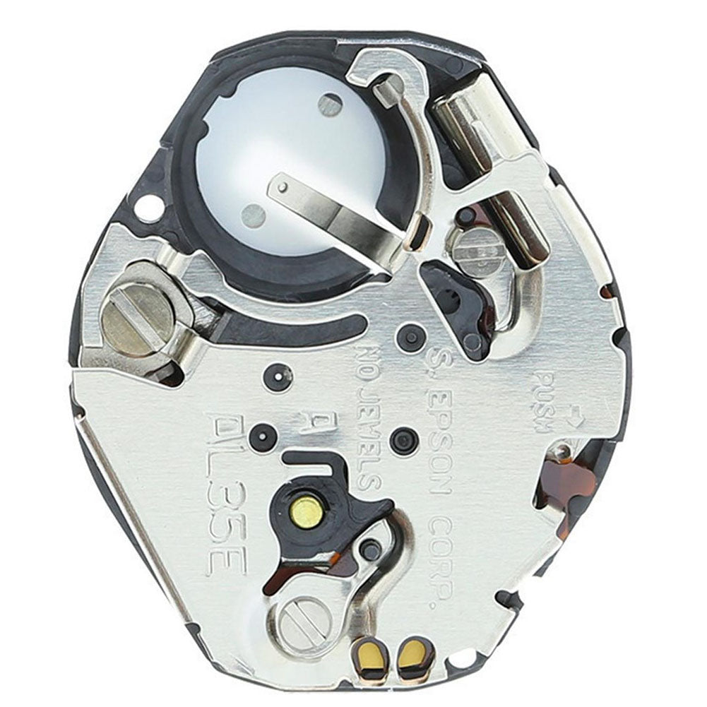 Hattori Epson AL35 quartz watch movements 5-pack, Japan-made for precise watch repairs and replacements.