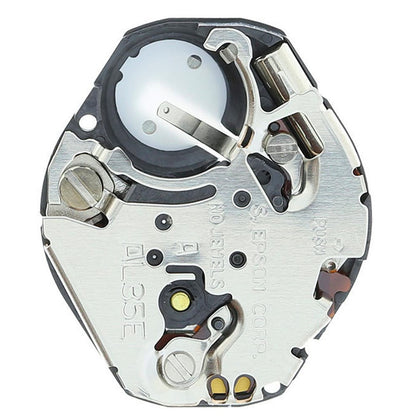 Hattori Epson AL35 quartz watch movements 5-pack, Japan-made for precise watch repairs and replacements.