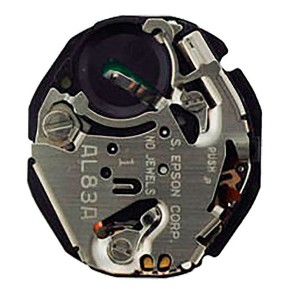 Hattori Epson AL83 quartz watch movements, Japan-made, 3-piece set for accurate watch repairs and replacements.