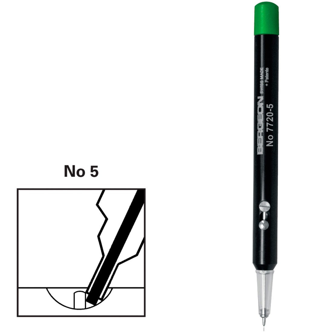 Bergeon 7720-5 automatic watch oiler for precise lubrication of mechanical watches, essential watch repair tool.