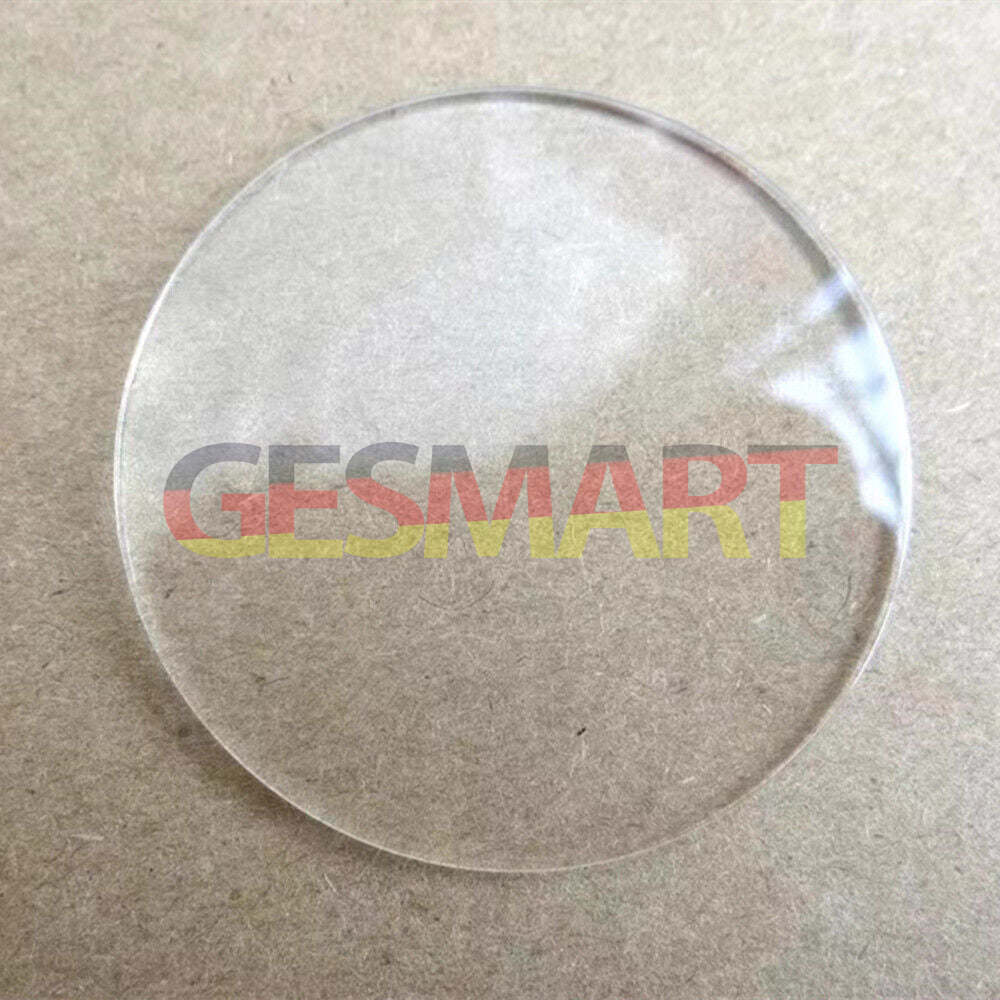 Verre minéral de remplacement pour montre ronde de 20 à 31 mm, épaisseur 1,2 mm