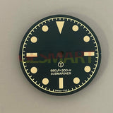 28.5mm Retro Watch Dial Green Luminous Suitable for NH35/8215/2836 Movement #XE5