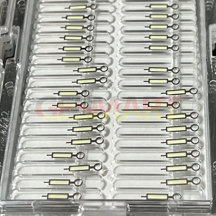 Silver and golden trim C3 Super luminous watch hands, compatible with SRP777, SKX007, NH35, NH36 models.