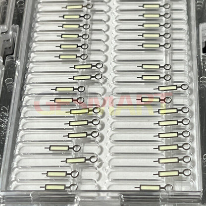 Silver and golden trim C3 Super luminous watch hands, compatible with SRP777, SKX007, NH35, NH36 models.