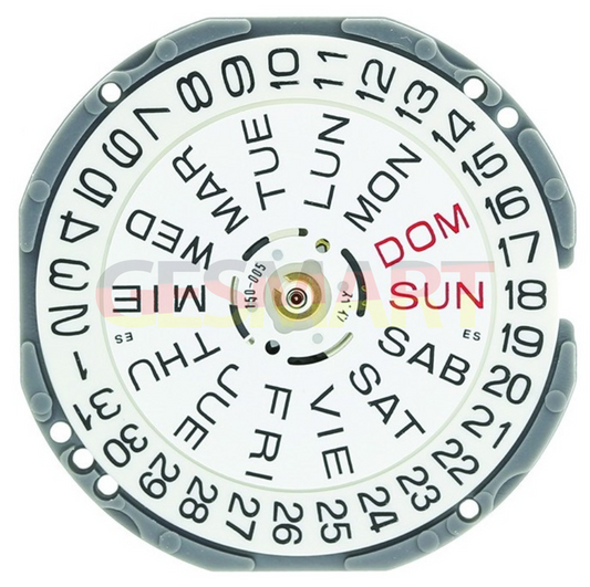 Hattori Epson TMI VJ33B quartz watch movement, precision Japan-made mechanism for accessories.