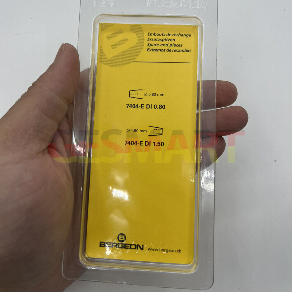 Bergeon 7404-2 precision tool for watch hand fitting in watch assembly and repair.