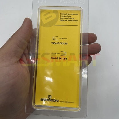 Bergeon 7404-2 precision tool for watch hand fitting in watch assembly and repair.