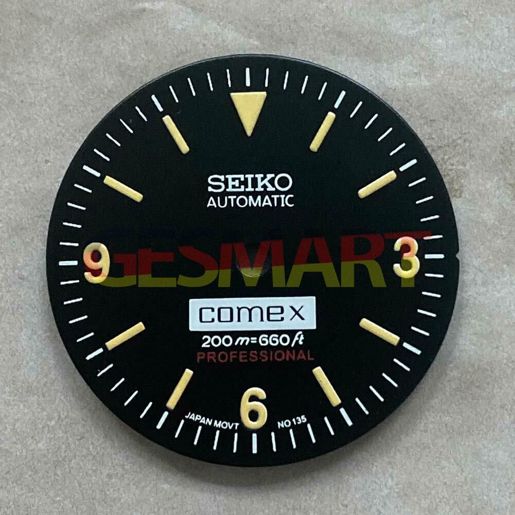 28.50mm Watch Dial Green Luminous Suitable for NH35/NH36 Movement Watch #04
