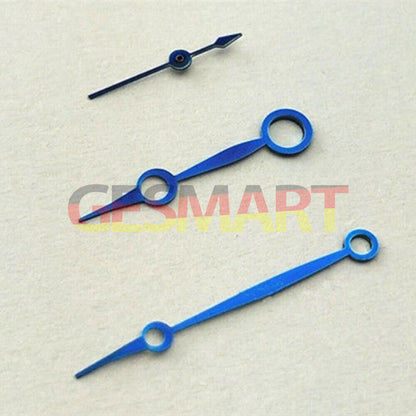 Lume Blue Pilot Watch hands for ST3600/ETA6497/ETA6498 movements, perfect for watch restoration.