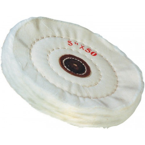 Bergeon polishing buff white wheel with 50 plies for watch accessory finishing and shine enhancement.