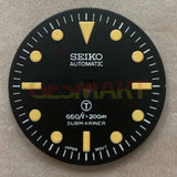 28.50mm Watch Dial Green Luminous Suitable for NH35/NH36 Movement Watch #A05