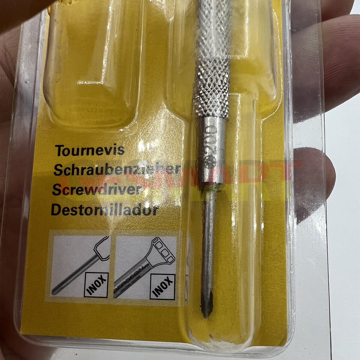 Bergeon 30081-C-200 ergonomic Phillips screwdriver 2.00mm for precise watch accessory repairs