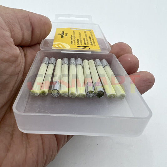 Bergeon 2834-S glass fibre scratch brush refills, pack of 5, for watch accessory cleaning