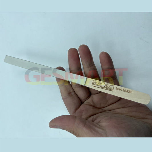 Horotec MSA26.420 white leather buff stick for watch polishing and maintenance.