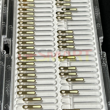 Silver and gold trimmed C3 Super Lume watch hands, fits SKX007 and SBBN models, luminous and precise.