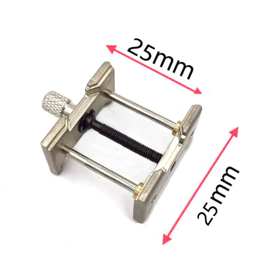 Adjustable 3pcs metal watch movement case holders for precise watchmaker repairs