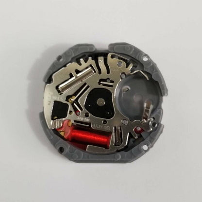 Hattori Epson quartz watch movement with date display, precise Japan-made component for accessories.
