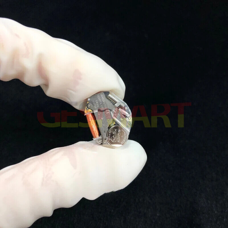 Miyota 2026 quartz watch movement with 2 hands, no calendar, precise replacement for watch repairs.