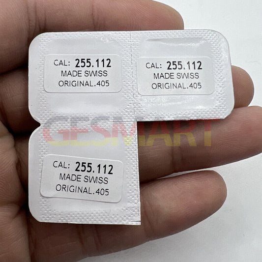 Replacement watch winding stem for ETA 255.111 movement, compatible precision part.