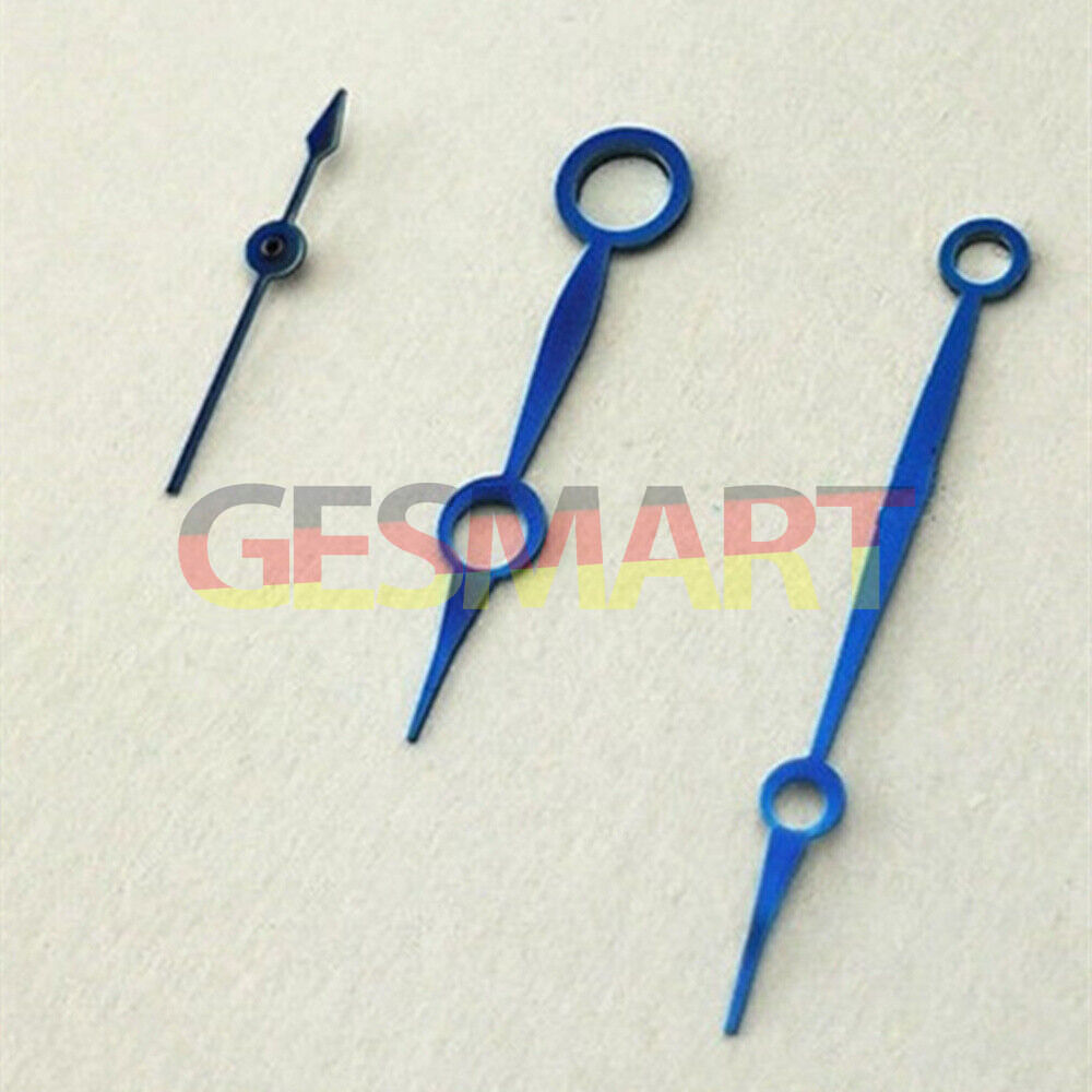 Lume Blue Pilot watch hands for ST3600/ETA6497/ETA6498, ideal for restoration projects.