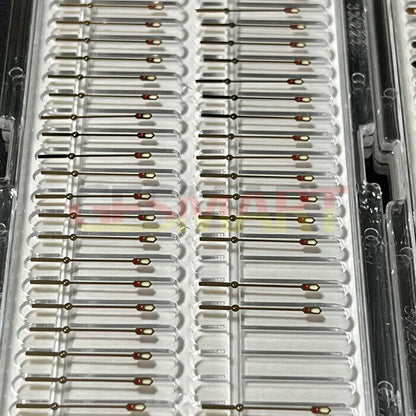 Silver and gold-trimmed C3 Super Lume watch hands, designed for SKX007 and SBBN models.