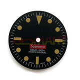 28.50mm Watch Dial Green Luminous Suitable for NH35/NH36 Movement Watch #08