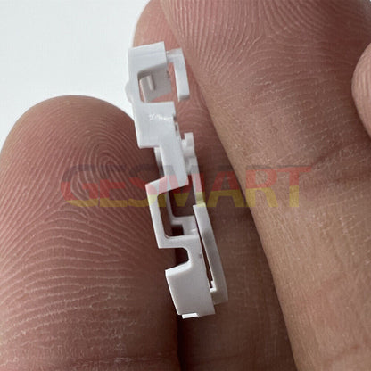 Plastic watch case cushion mount ring for Miyota 6T51 movement, secure fit accessory.