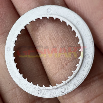 Generic Black Date Disk Wheel showing date at 6 o'clock for Miyota 8215 watch movement.