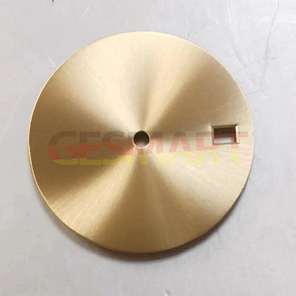 Precision 28.5mm No Lume Single Calendar watch dial for NH35/36 movement, sleek and detailed design