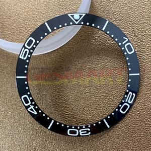 38mm/30.8mm Black Numberal Ceramic Watch Bezel Insert Watch Parts