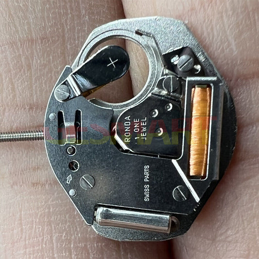 H3 Ronda 762 Swiss quartz watch movement with high canon pinion, 4.25mm precision part for repair