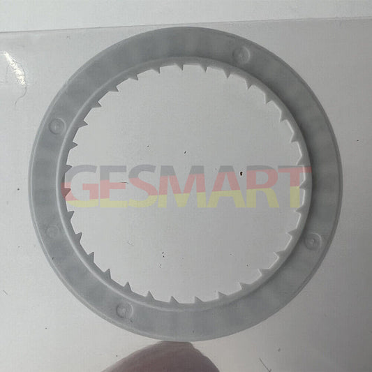 White date disk wheel showing date at 6 o'clock for Miyota 8215 8200 watch movement, generic brand.