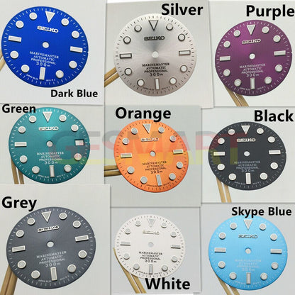 Watch Dial 28.5mm Luminous Suitable for NH35 Movement Watch Parts Replacement