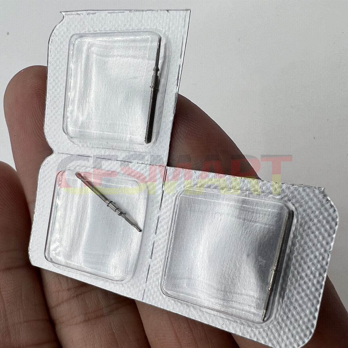 Replacement watch winding stem for ETA G10.211 movement, precise fit for easy repair.