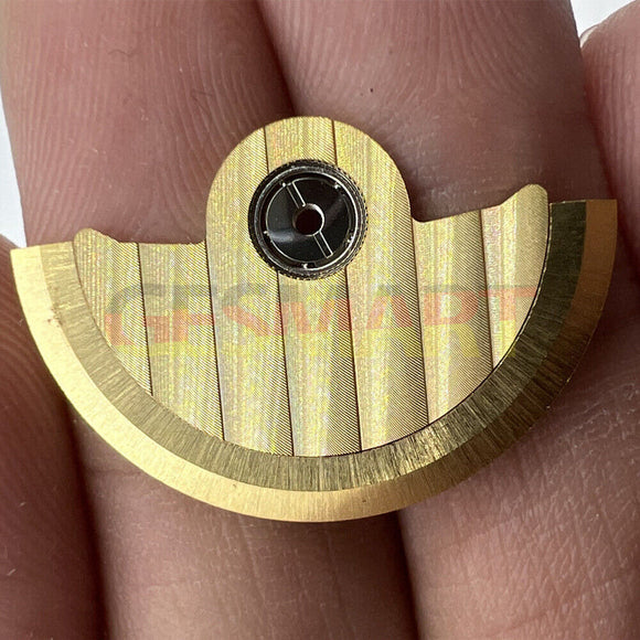 Golden Line Wave Carved Rotor Oscillating Weight for Miyota NH35 NH36 Movement