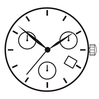 Mouvement à quartz japonais Miyota FS01, fabriqué au Japon